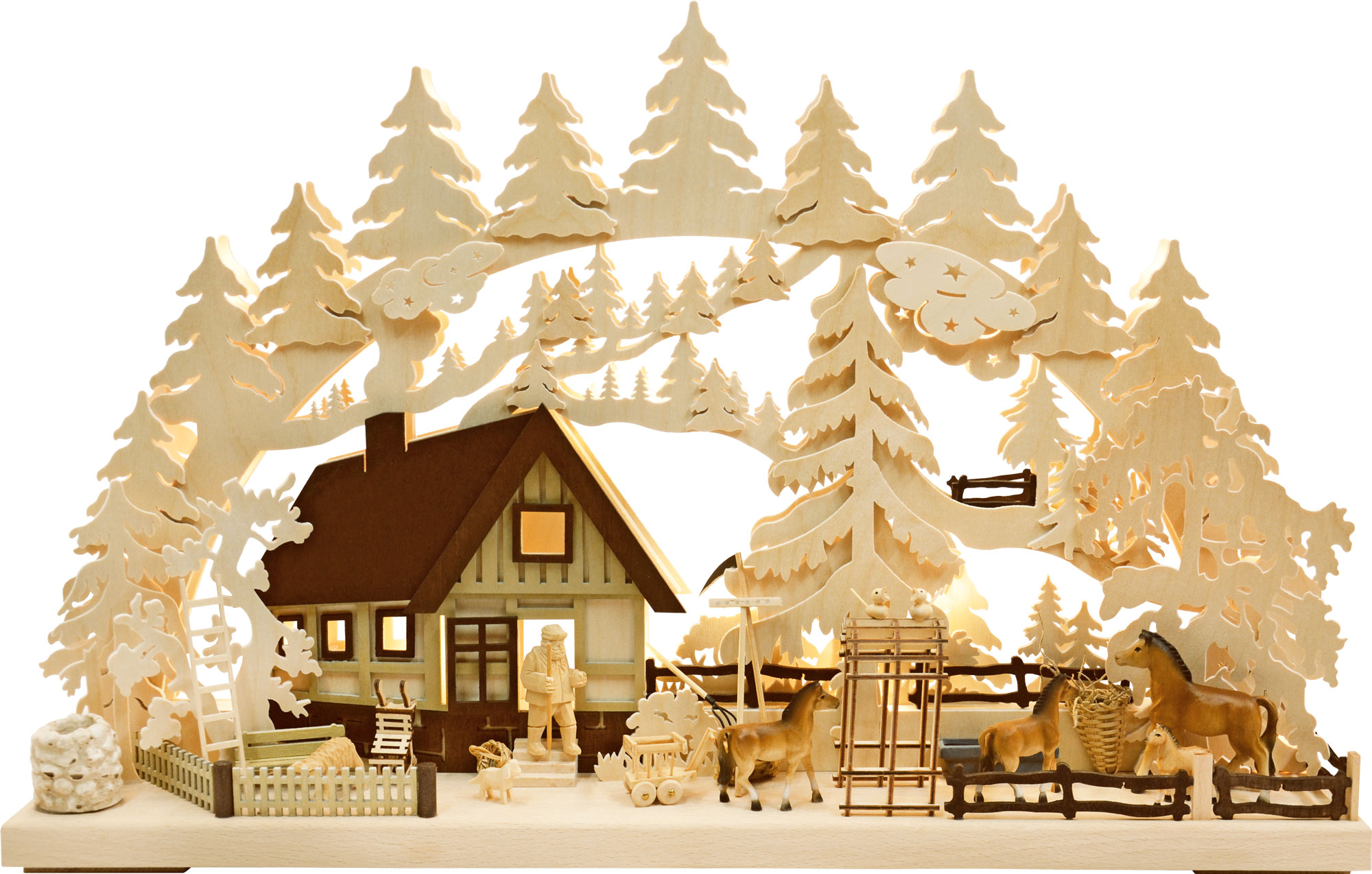 3D-Schwibbogen gr., Gestüt 3D-Schwibbogen gr., Gestüt