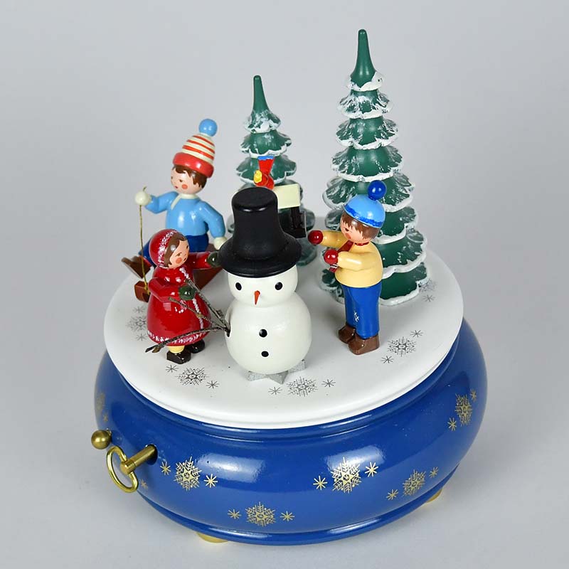 Music box, snow children