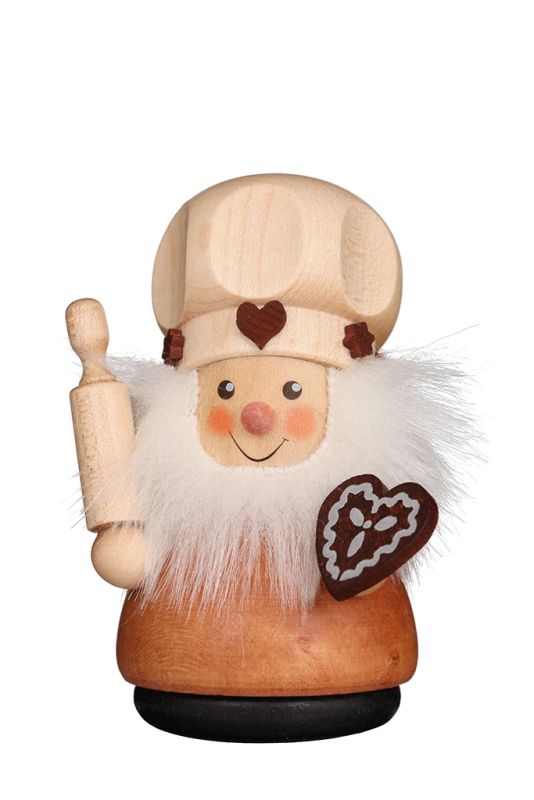Wackelmännchen, Zuckerbäcker natur H 8 cm Wackelmännchen, Zuckerbäcker natur H 8 cm