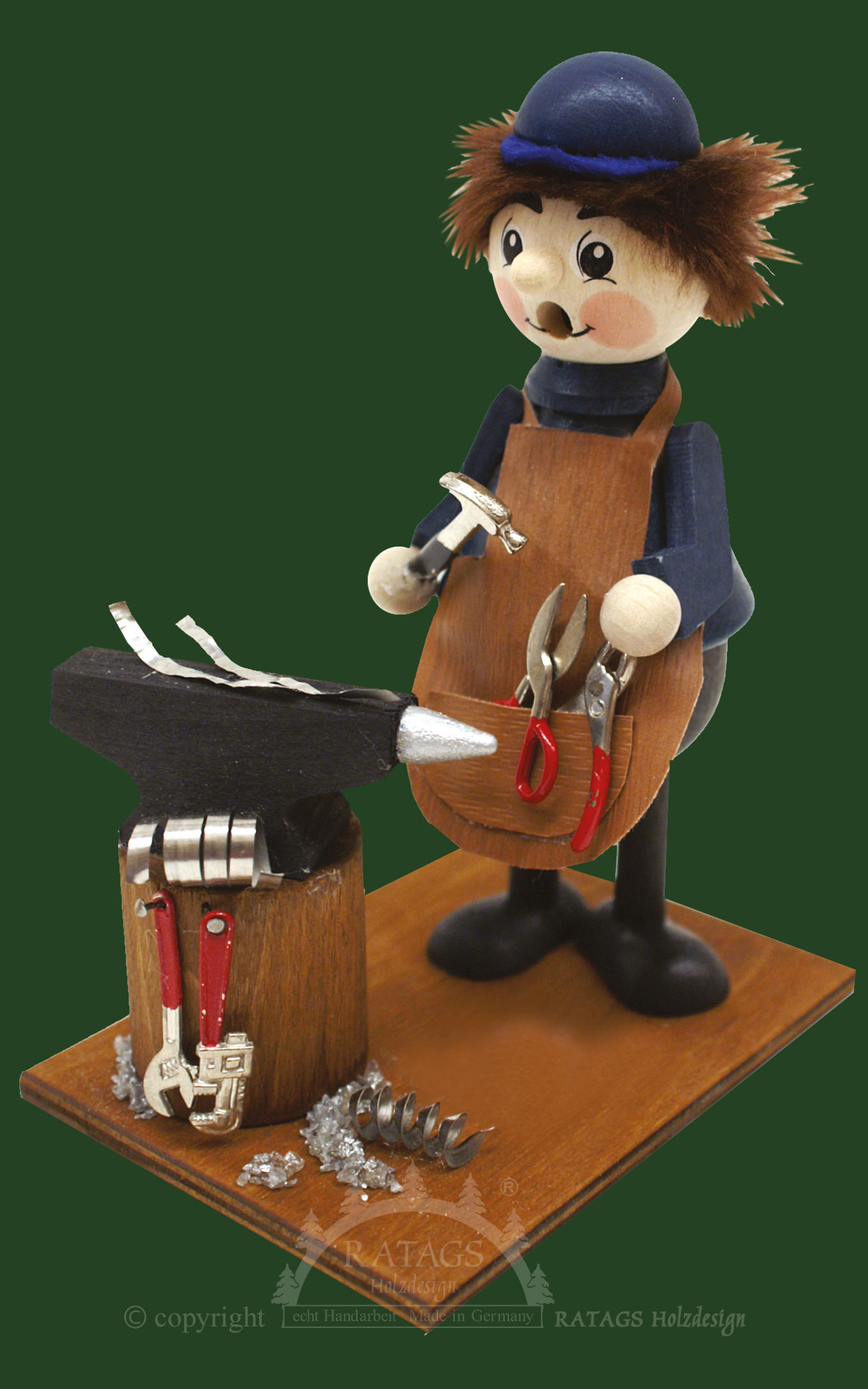 Funny fellow, blacksmith