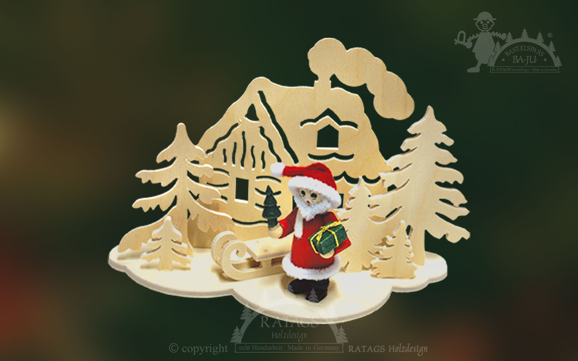 Table decorations for crafting, Wolke Haus