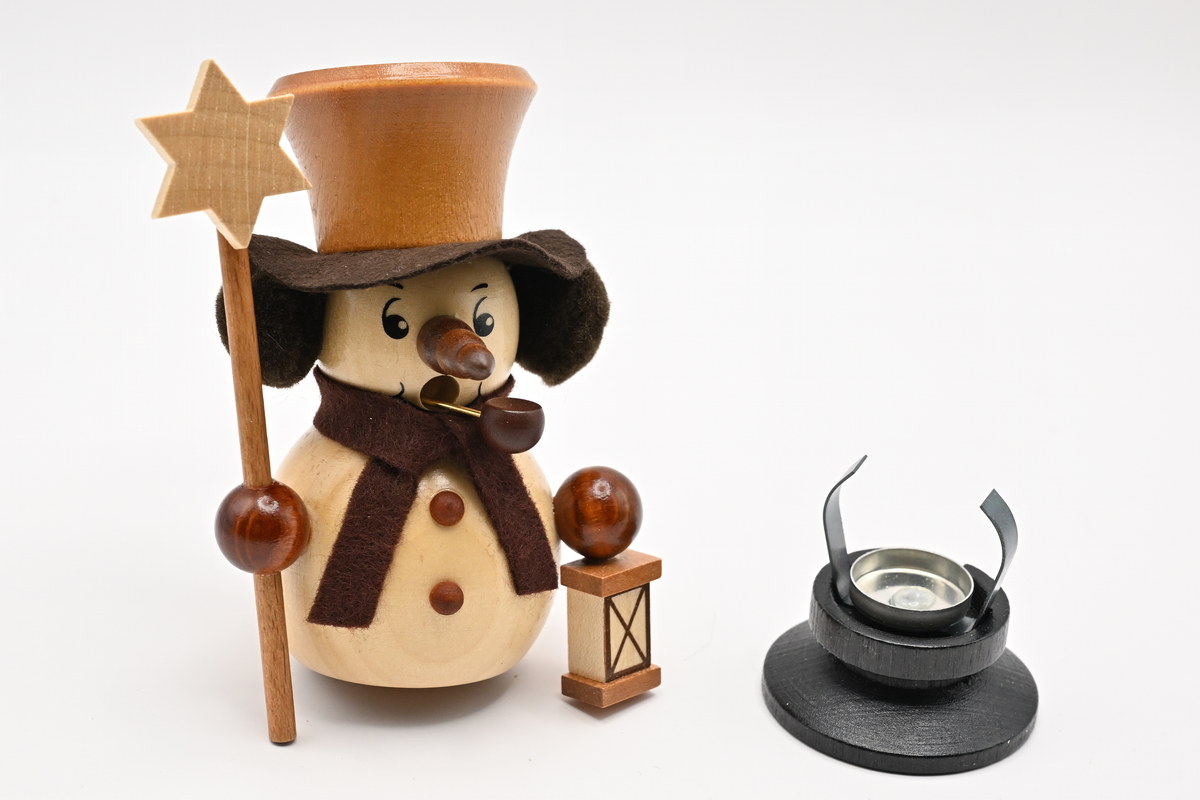Räuchermänner Schneebub Sternenträger na H 10,5 cm