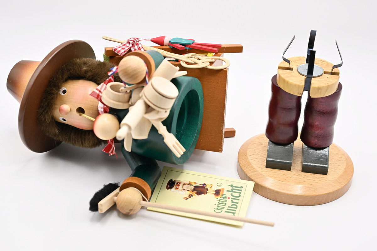 Räuchermann, Krämer, H 25,5 cm Räuchermann, Krämer, H 25,5 cm