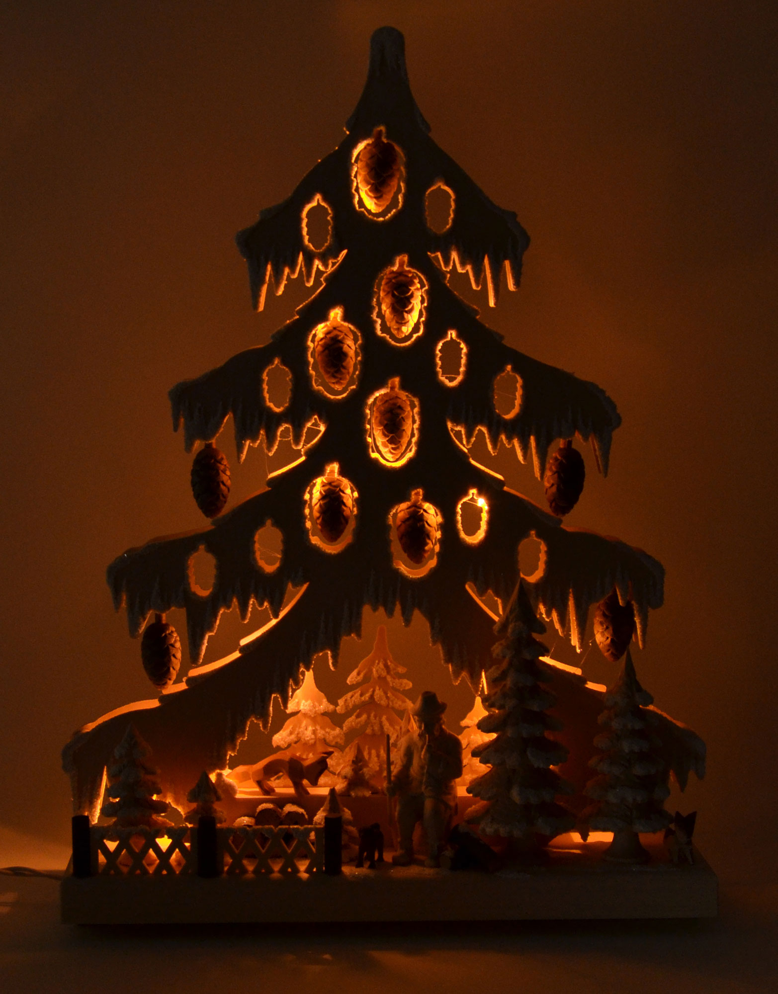 Tanne klein, Försters Ruhepause, Raureif Tanne klein, Försters Ruhepause, Raureif