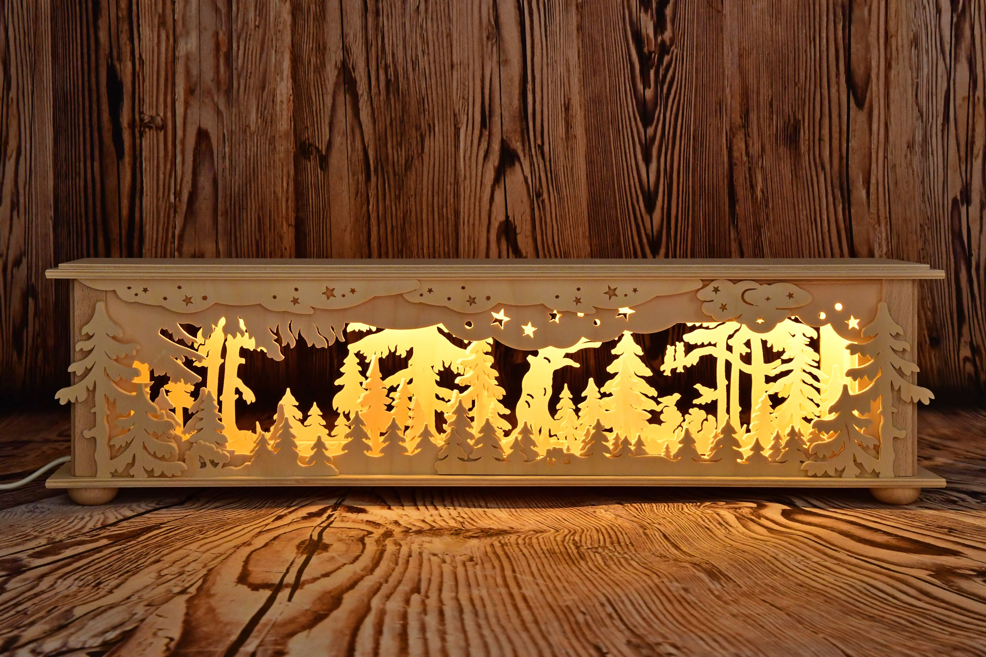 Small room light, forest, unfilled