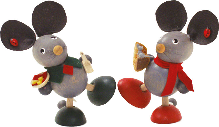 Mouse pair, for crafting