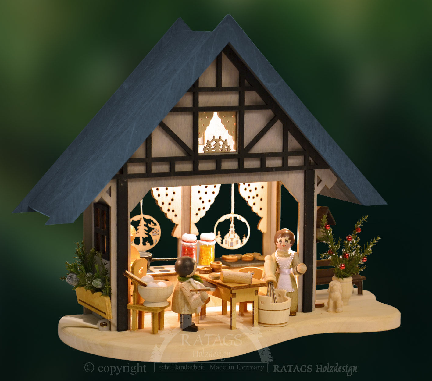 Fachwerkhaus LED, Backstübchen Fachwerkhaus LED, Backstübchen