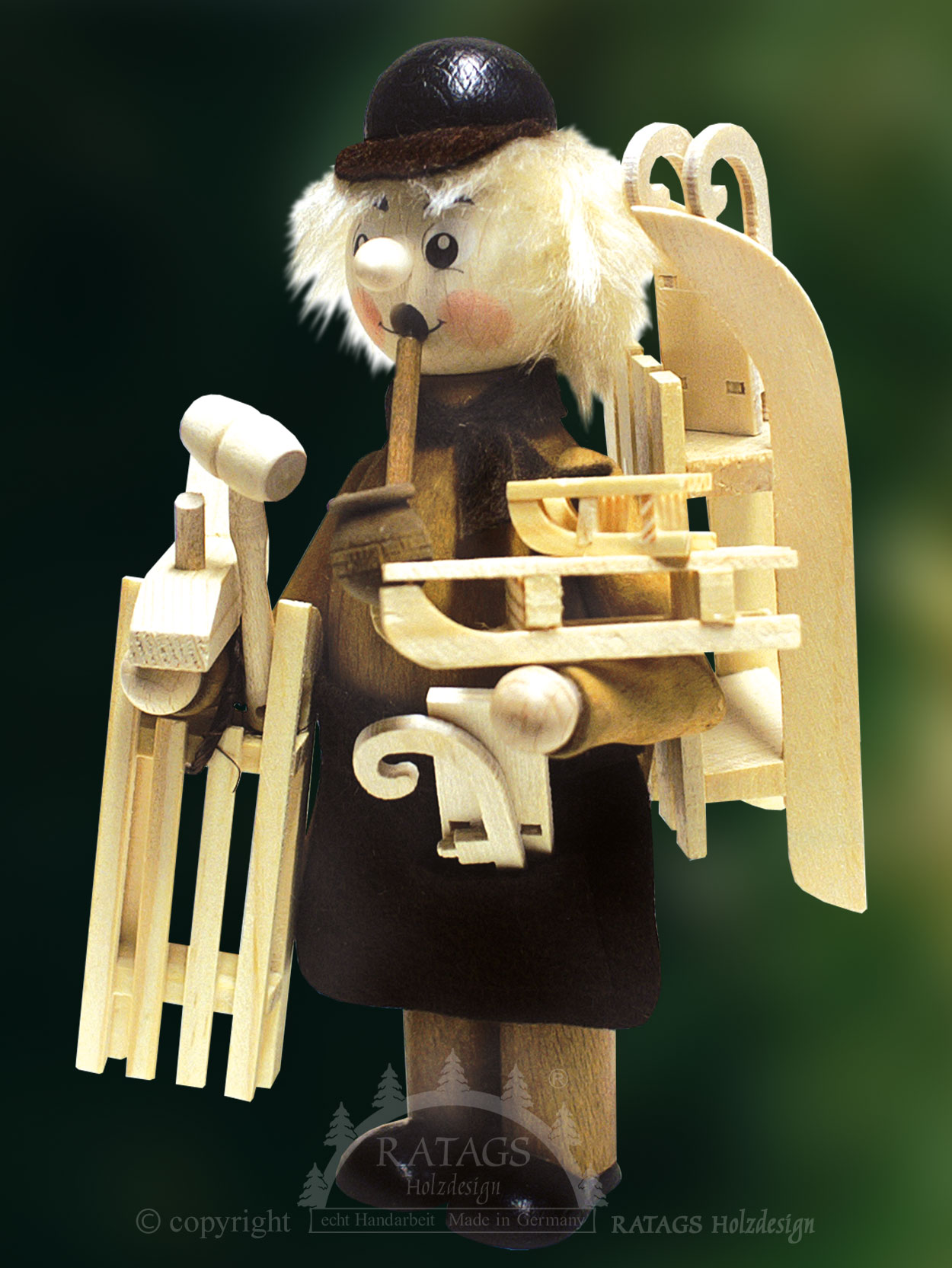 Naturpaffer, Schlittenmacher glazed