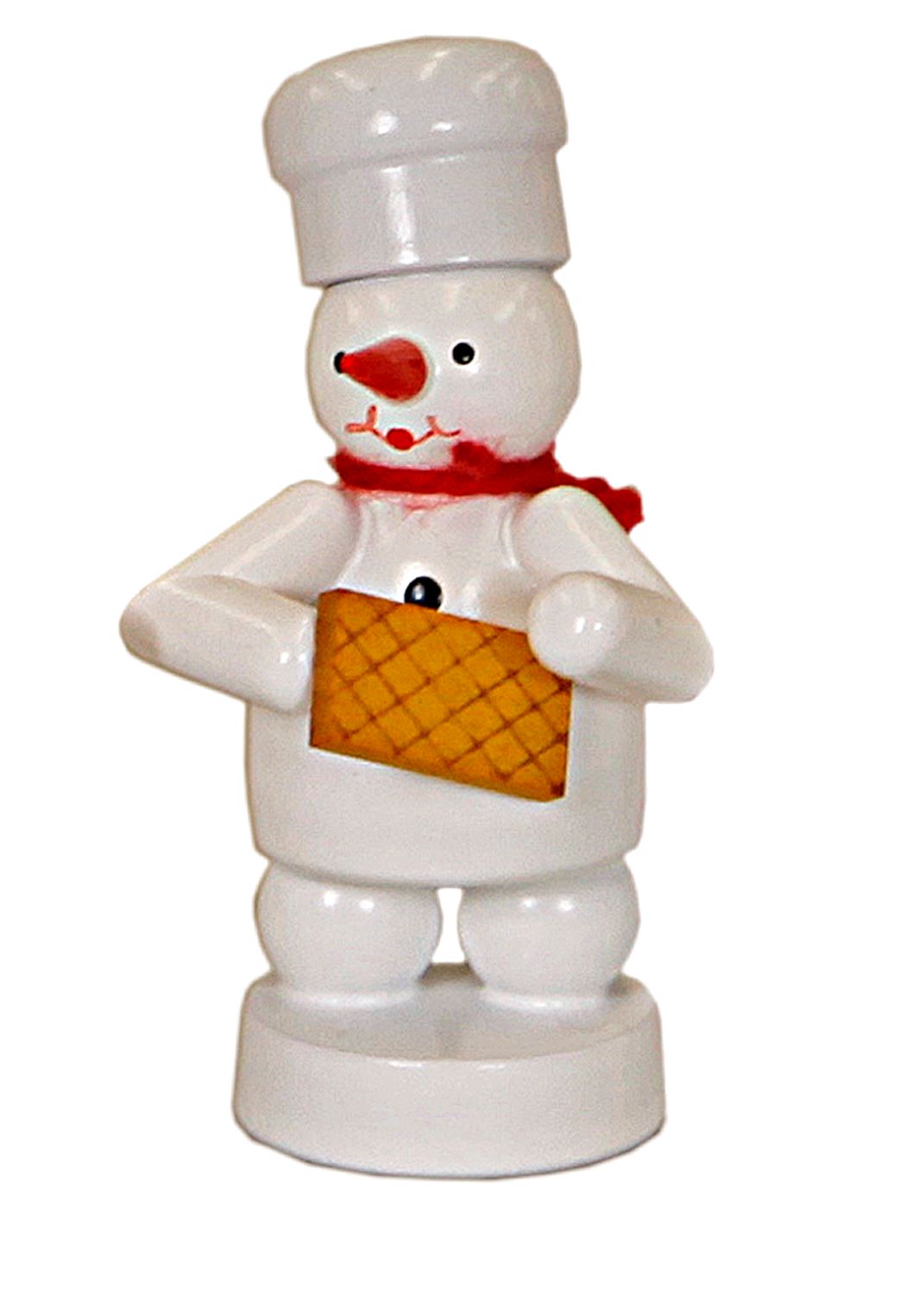 Snowman Baker with Waffle - 8 cm