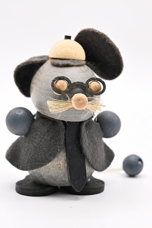 Mouse approx. 5.5 x 2.3 x 3 cm, wood, per piece