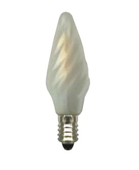 BP Filament LED gedrehte Kerze E10 8-55 V 0,1-0,3 W