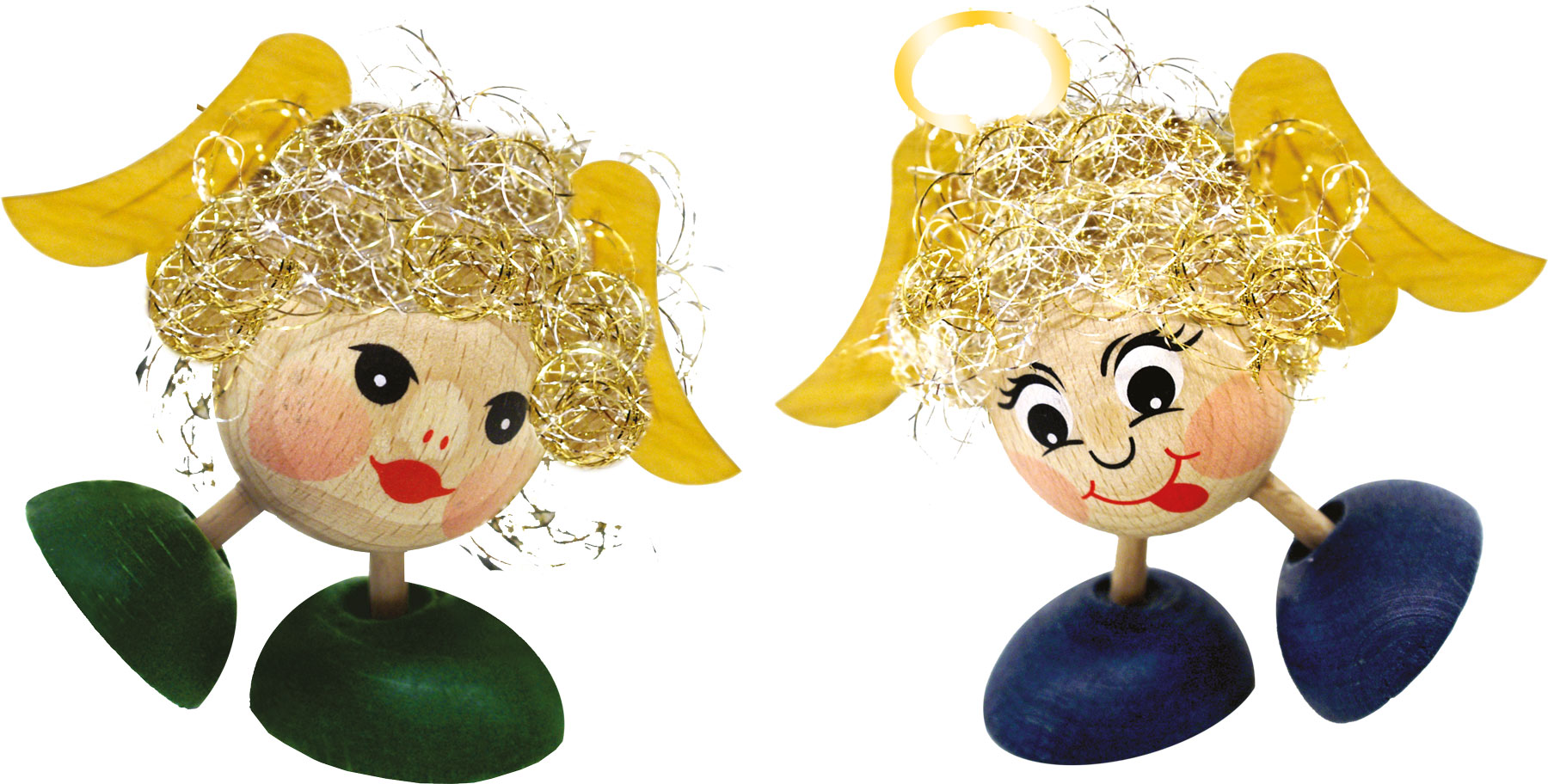 Schutzengelpaar, Engelchen&Bengelchen zum Basteln Schutzengelpaar, Engelchen&Bengelchen zum Basteln