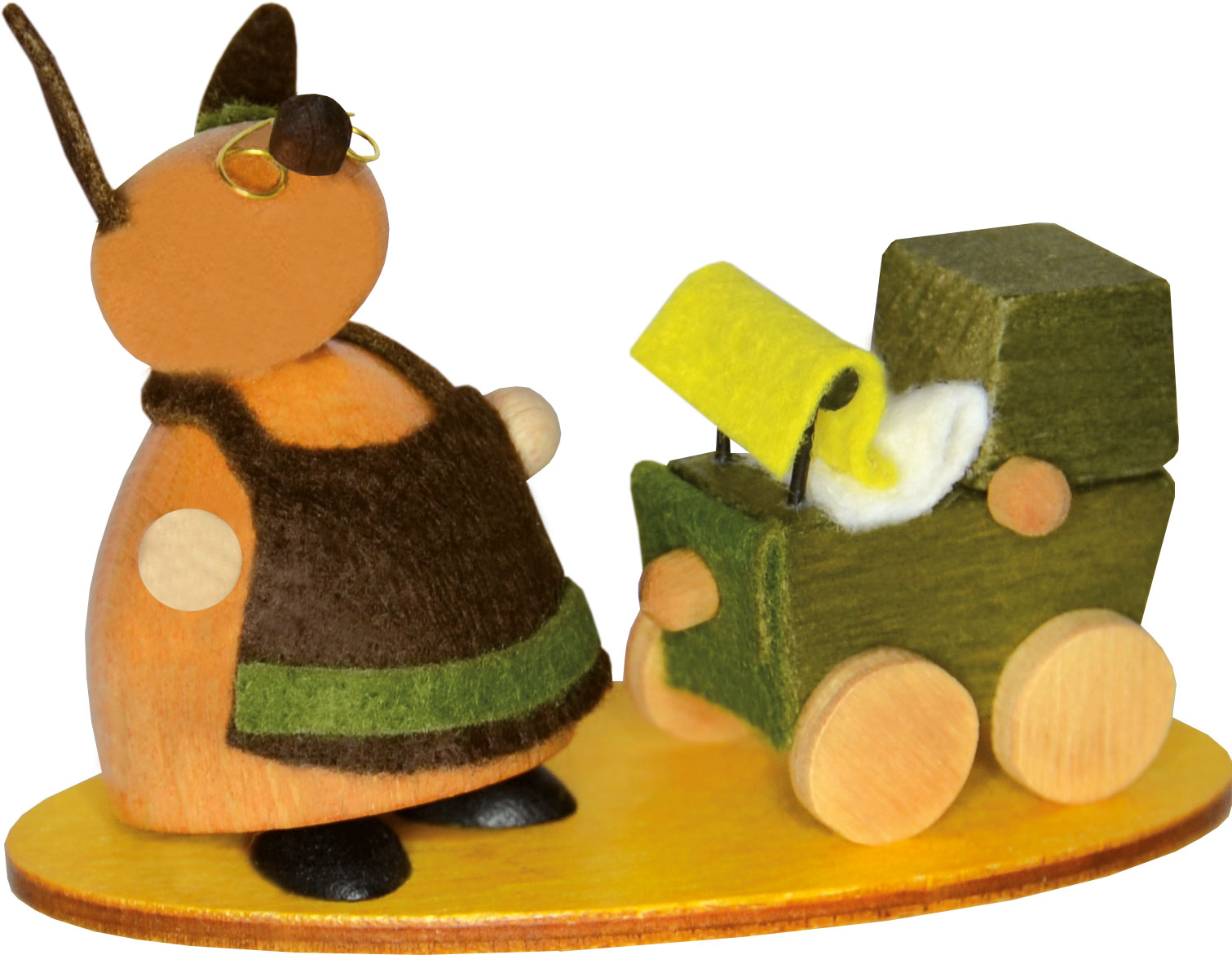 Hasenomi mit Kinderwagen