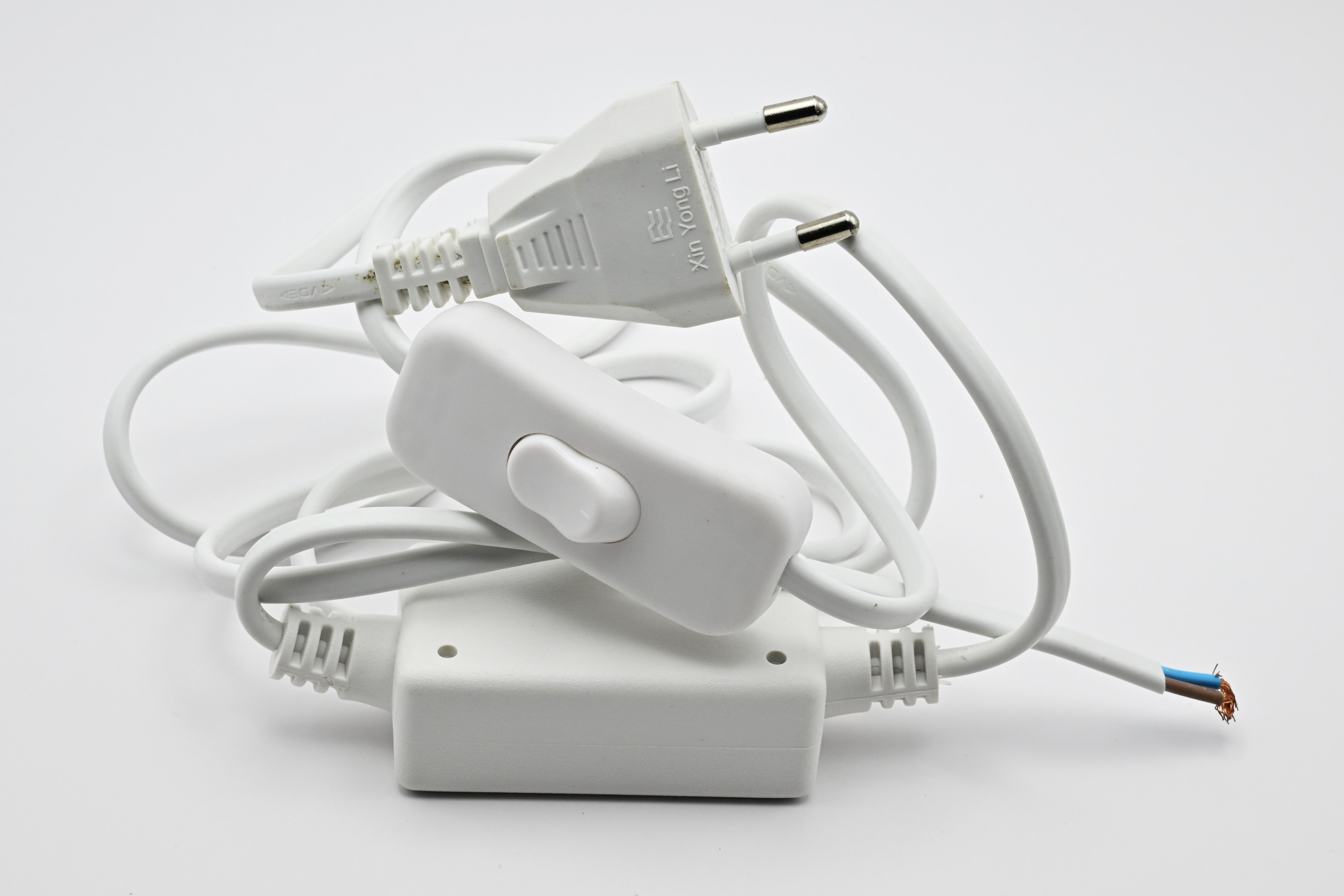 Power cord for LED mini fairy lights 230/240 V, length 160 cm