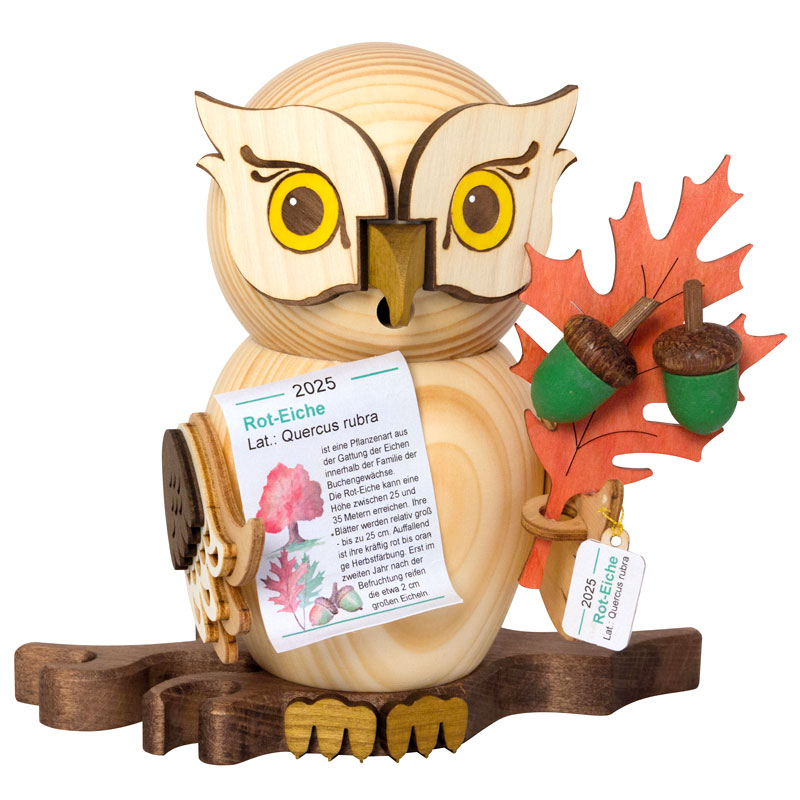 Year Owl 2025 Red Oak