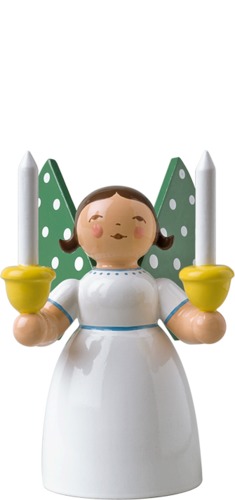 Lichterengel, weiß, Größe 2 (6 cm)