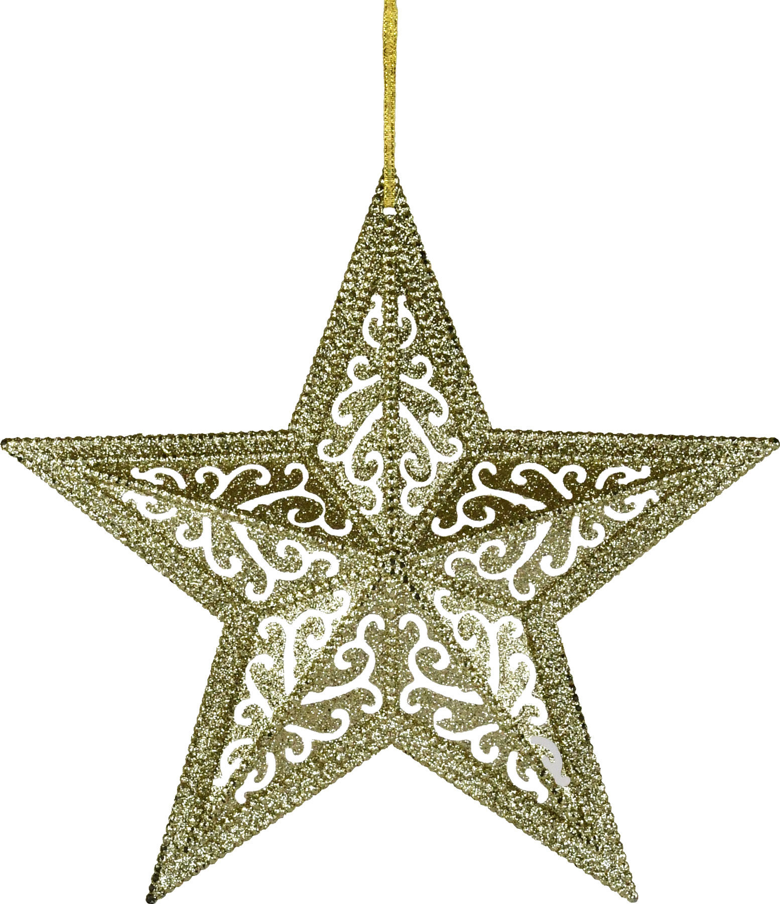 Glitzerstern, GILDE, Wandbehang, Stern, Baumbehang