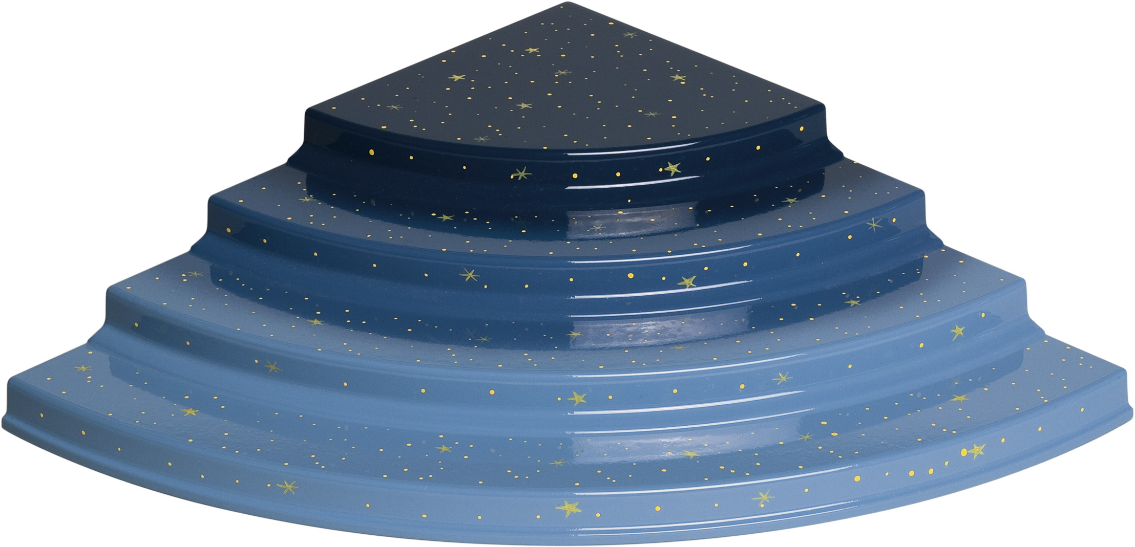 Engelbergecke, 4-stufig, mit kleiner obe mit kleiner oberer Stellfläche