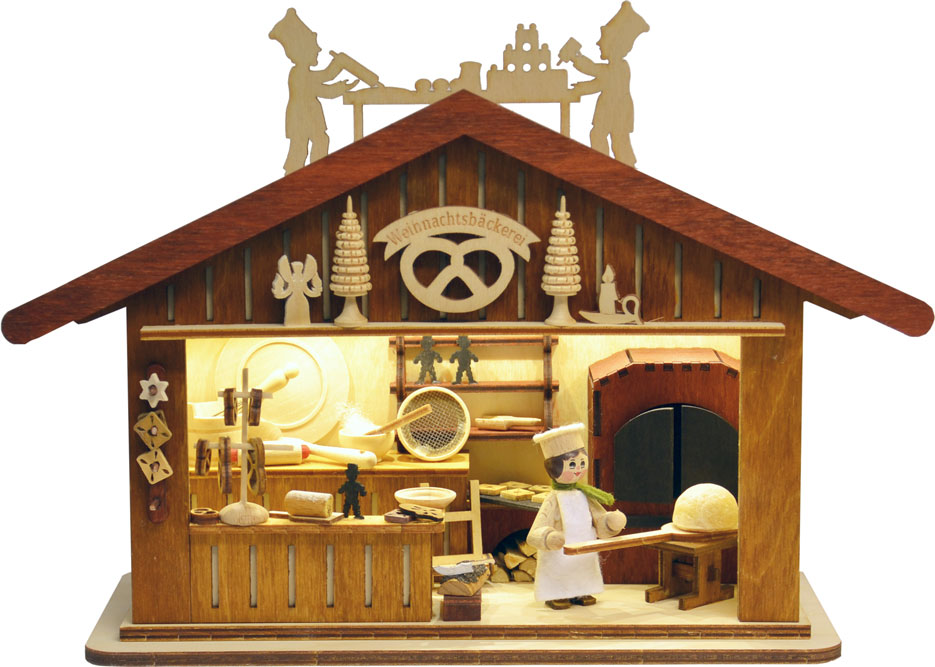 3D light house, baked goods seller LED