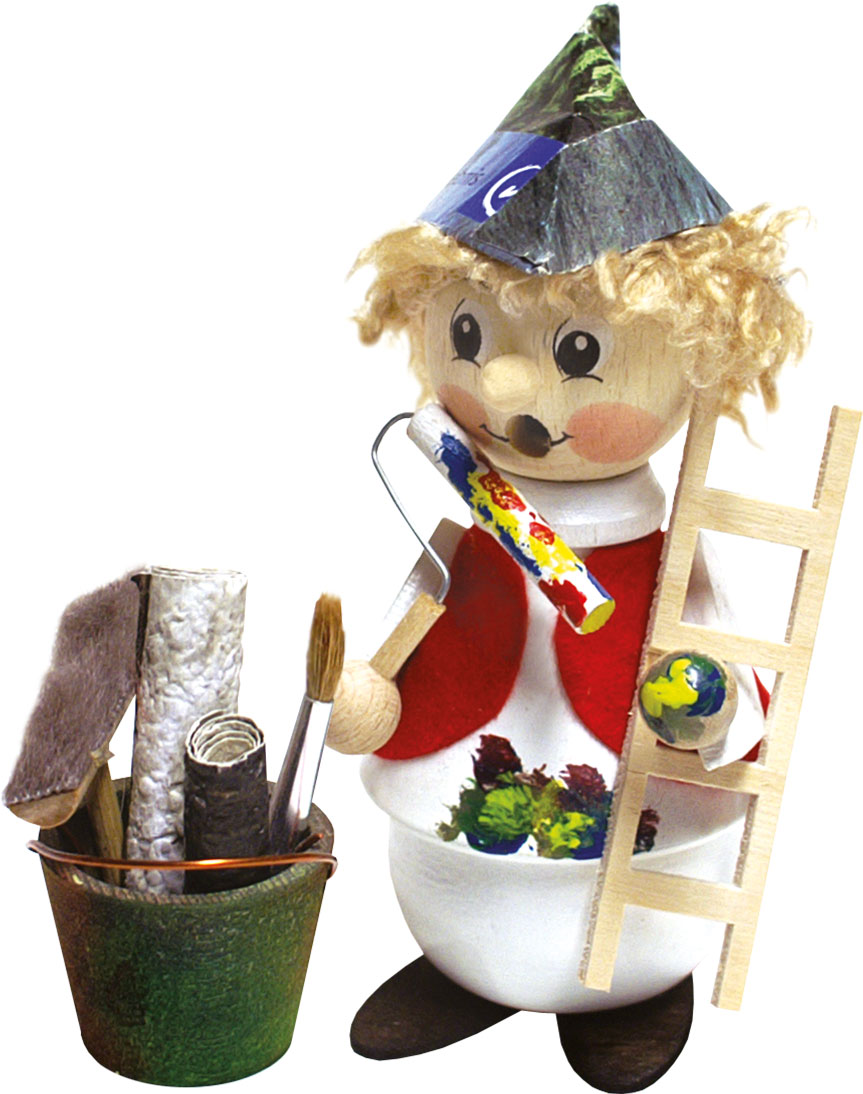 Räuchermännchen, Malerlein