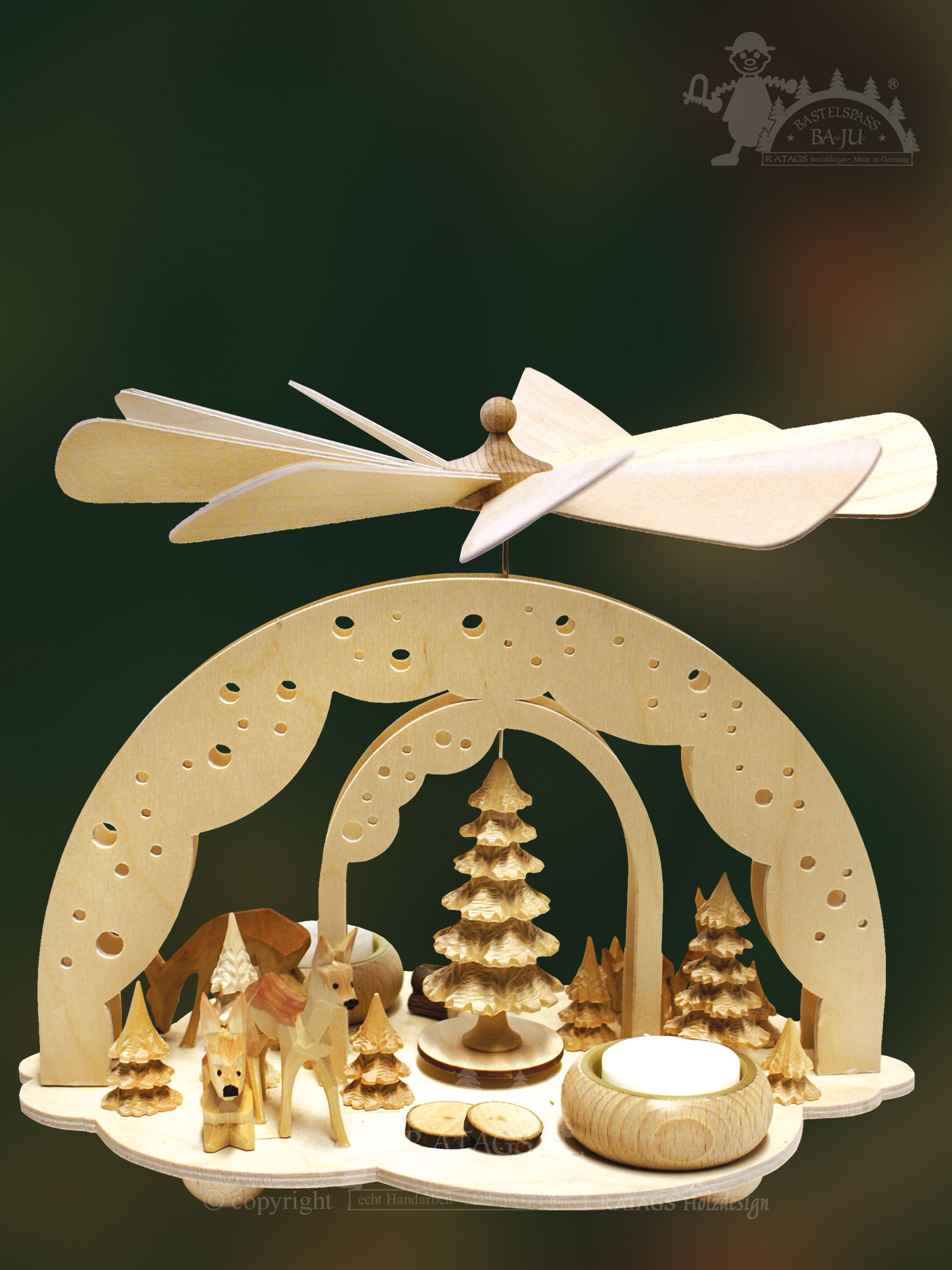 BS sky pyramid for sawing yourself