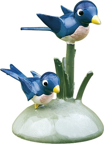 Vögel auf Zweig