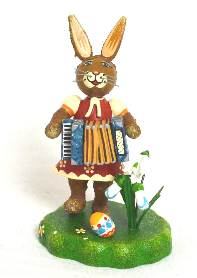 Rabbit musician – girl with accordion