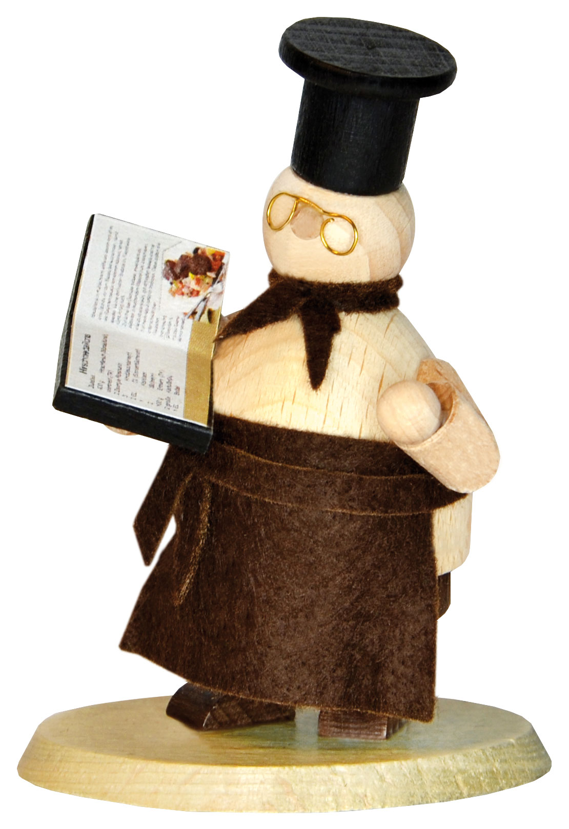 Walki, Koch mit Kochbuch