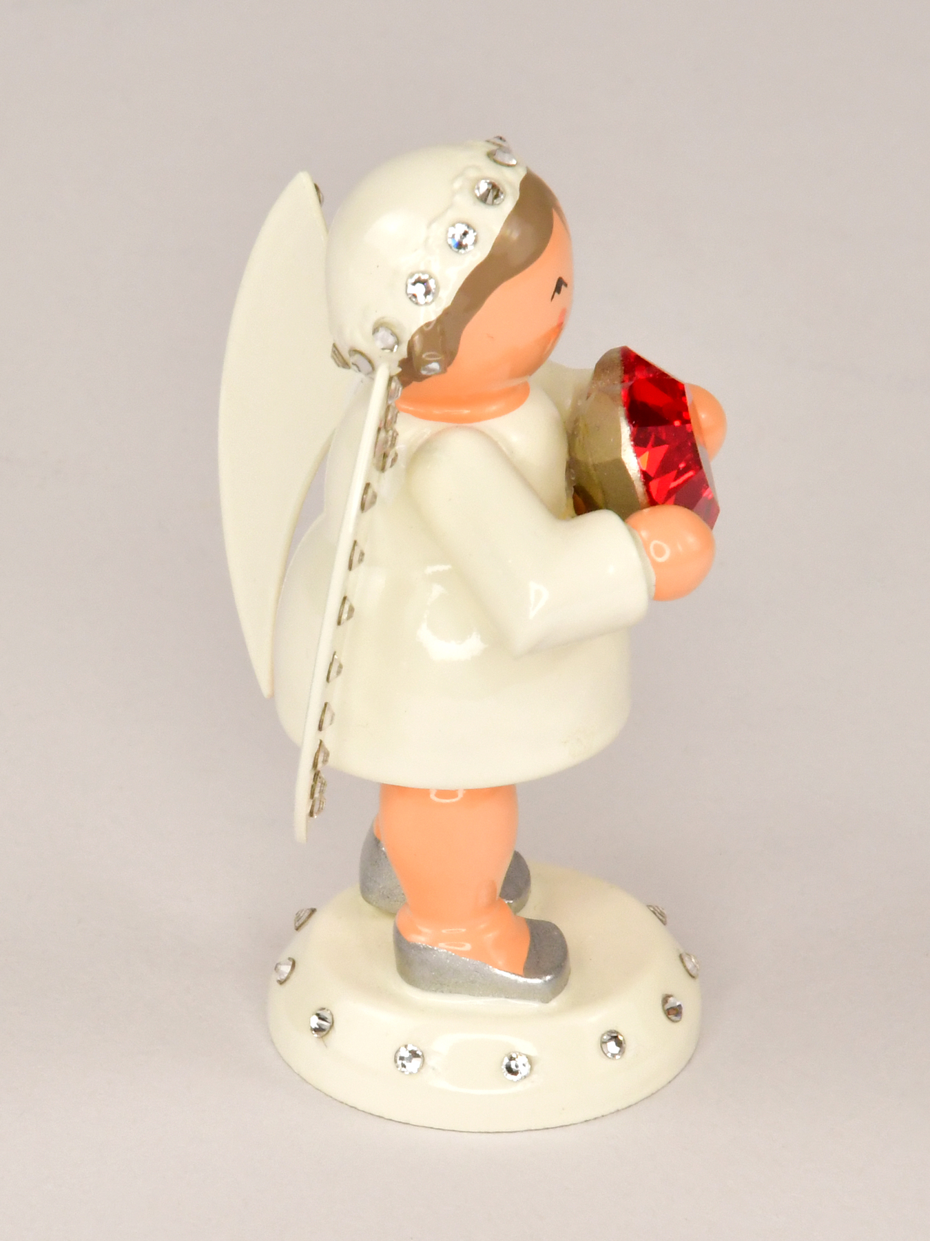 Himmelsbote with red Svarowski heart, 2017 annual edition