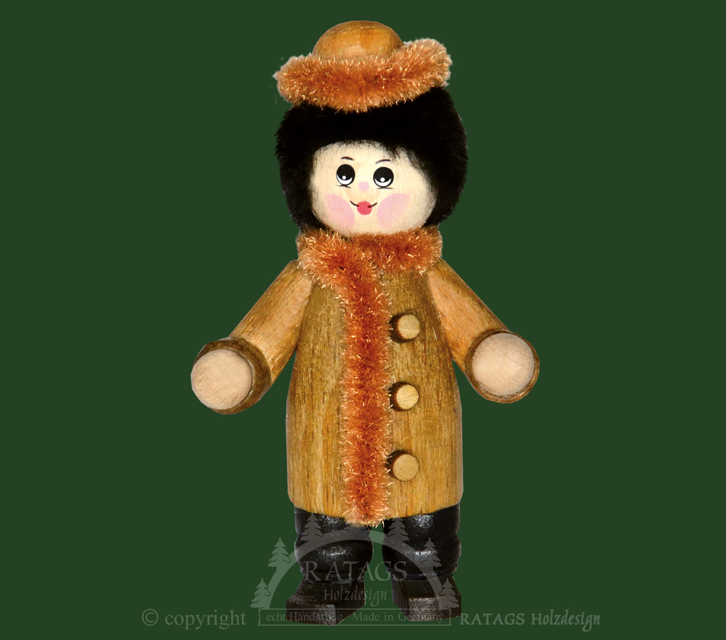 Sammler-Püppchen, Mann im Winter