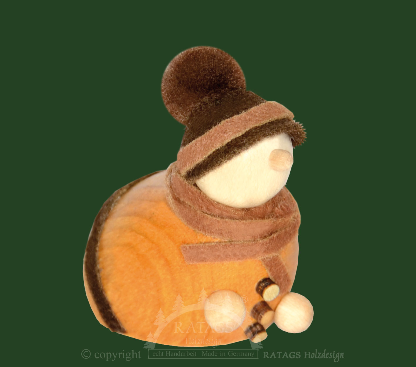 Molli, Junge Linie, Bommelmützte, liegen