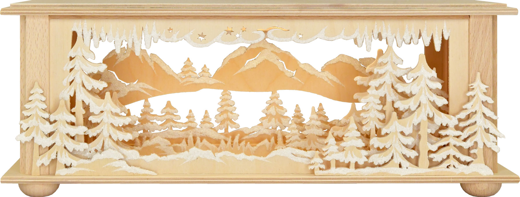 LED room light for fir trees, small, hoarfrost