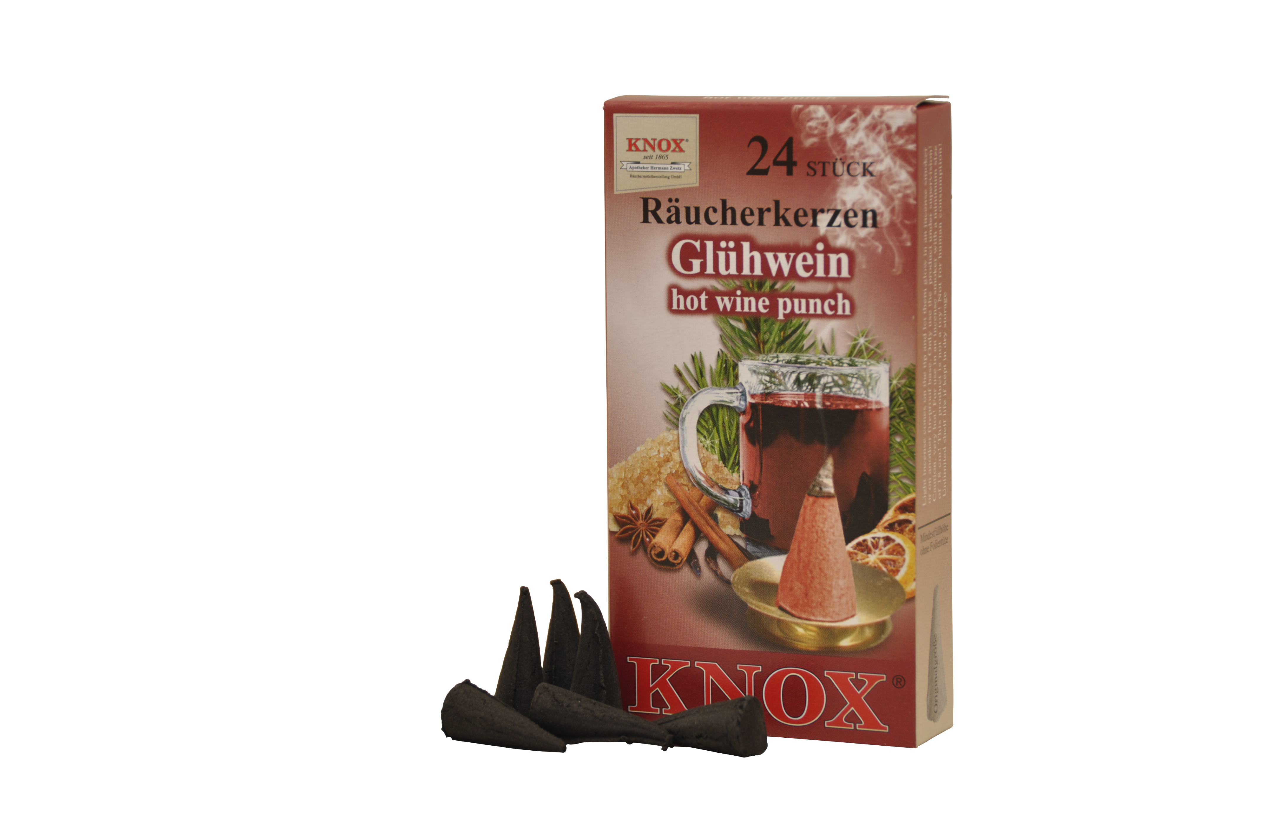 KNOX incense candles mulled wine