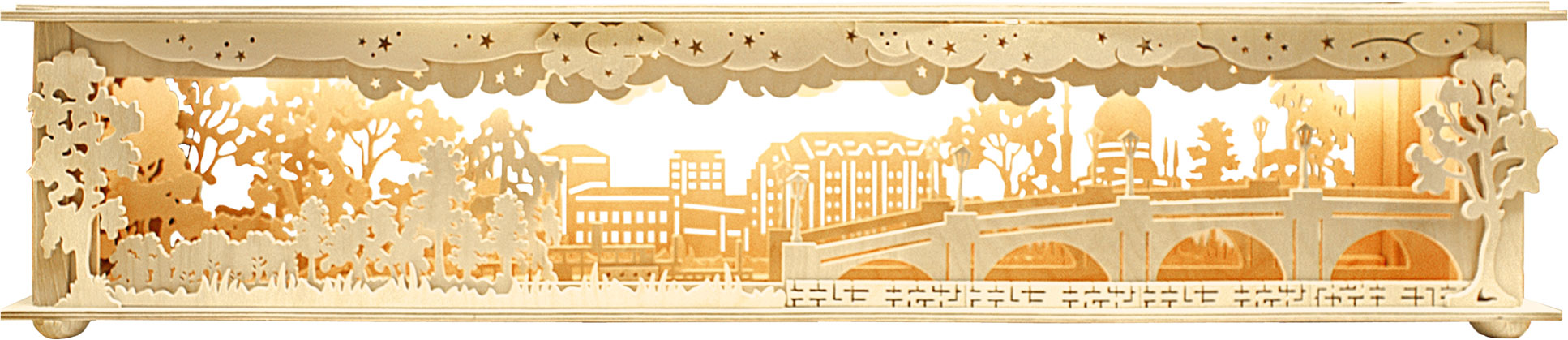 Raumleuchte groß, Elbwiese Dresden Raumleuchte groß, Elbwiese Dresden