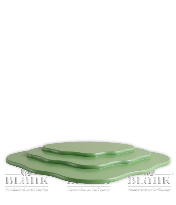 Wolke mit 3 Etagen, grün