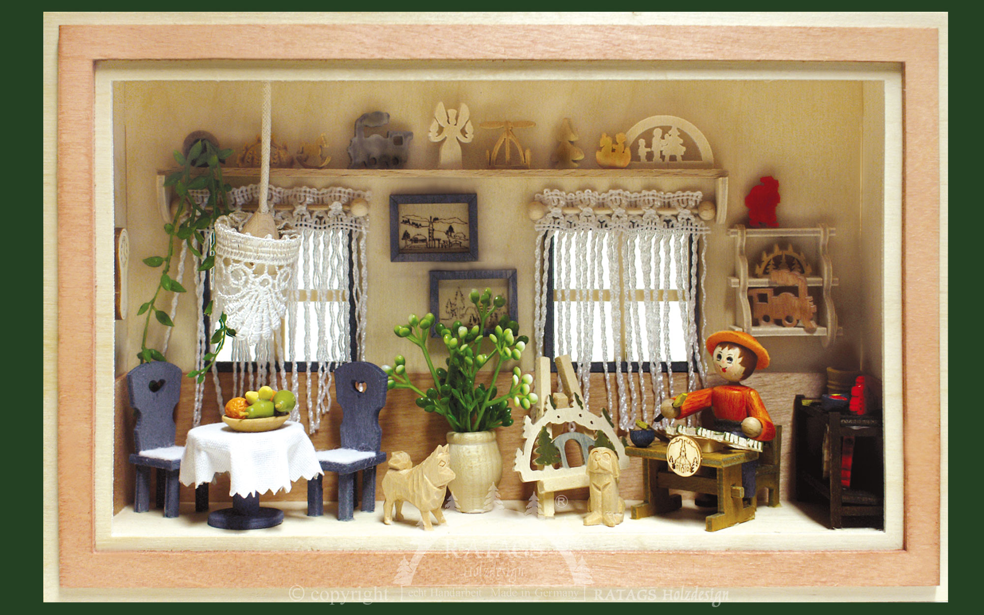 3D wall painting, Schwibbogen painter