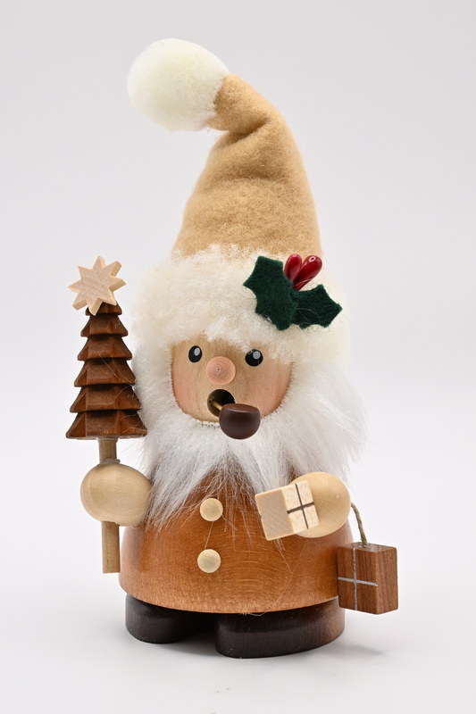 Räuchermänner Weihnachtsmann natur 14,0 cm