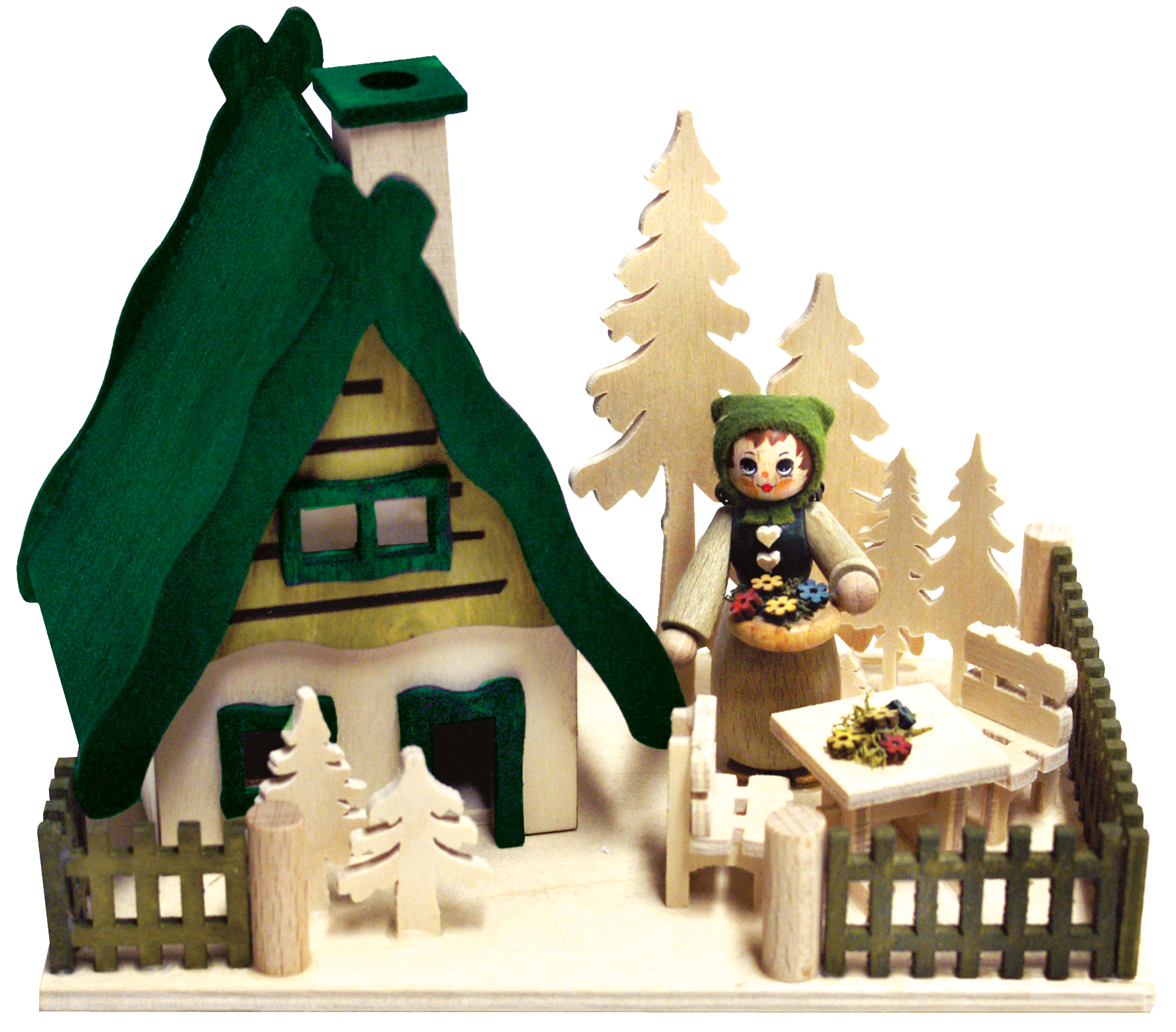 Incense house, herb woman