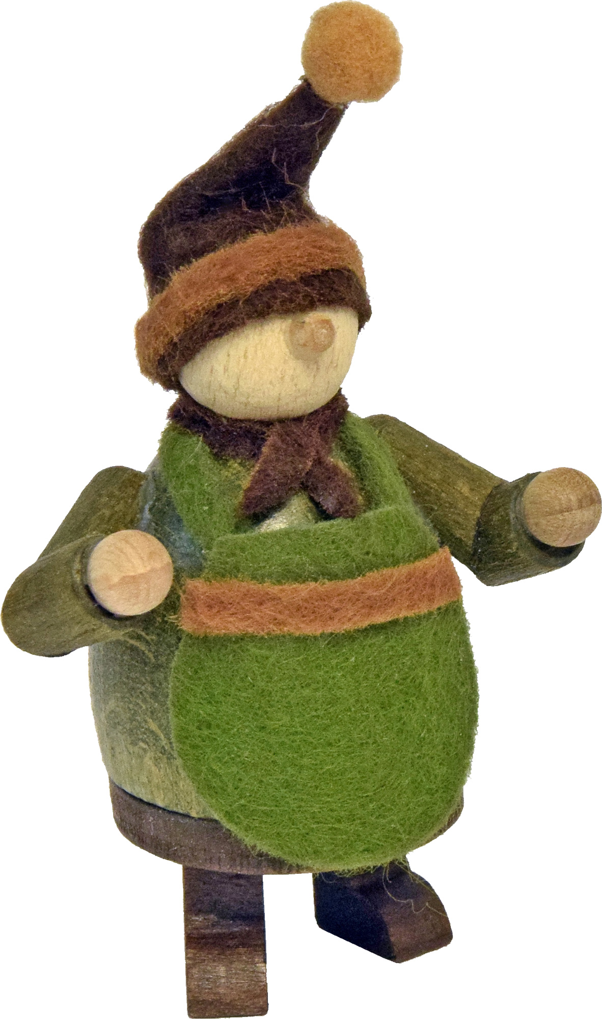 Walki, grün, Zipfelmütze