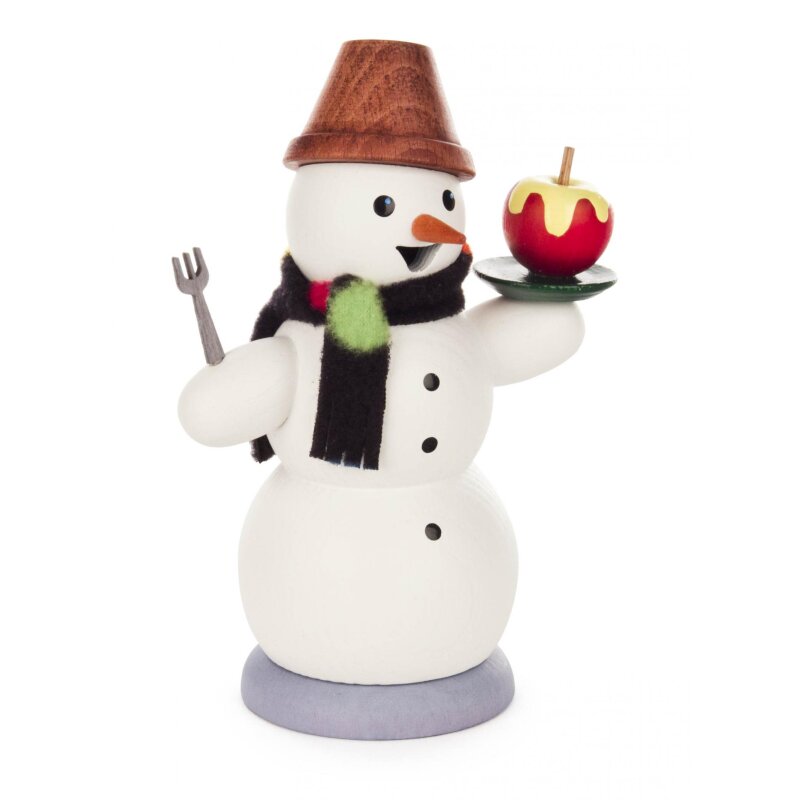Snowman with baked apple new 2021
