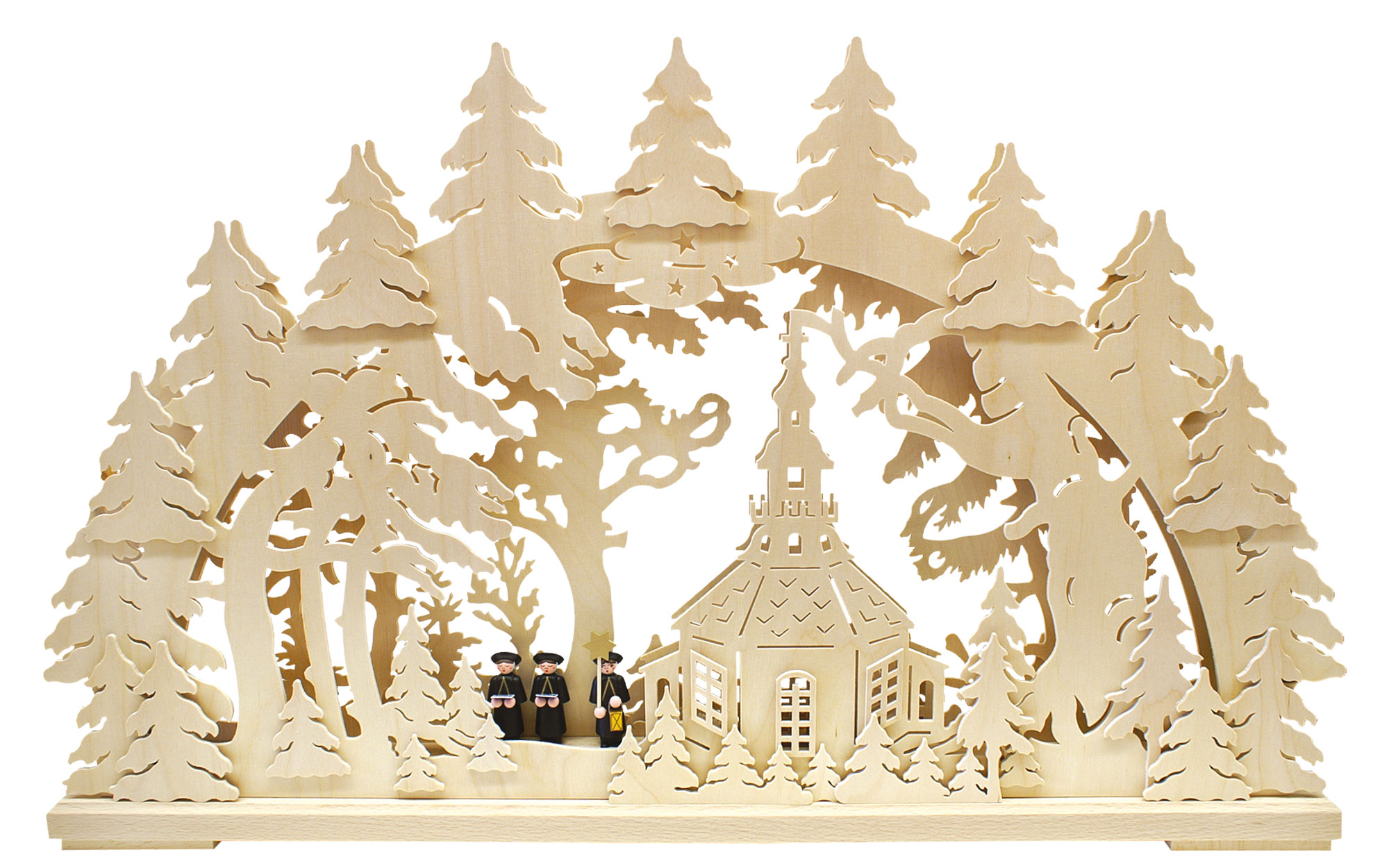 Large candle arch, carol singers Size 72 x 43 cm (WxH)