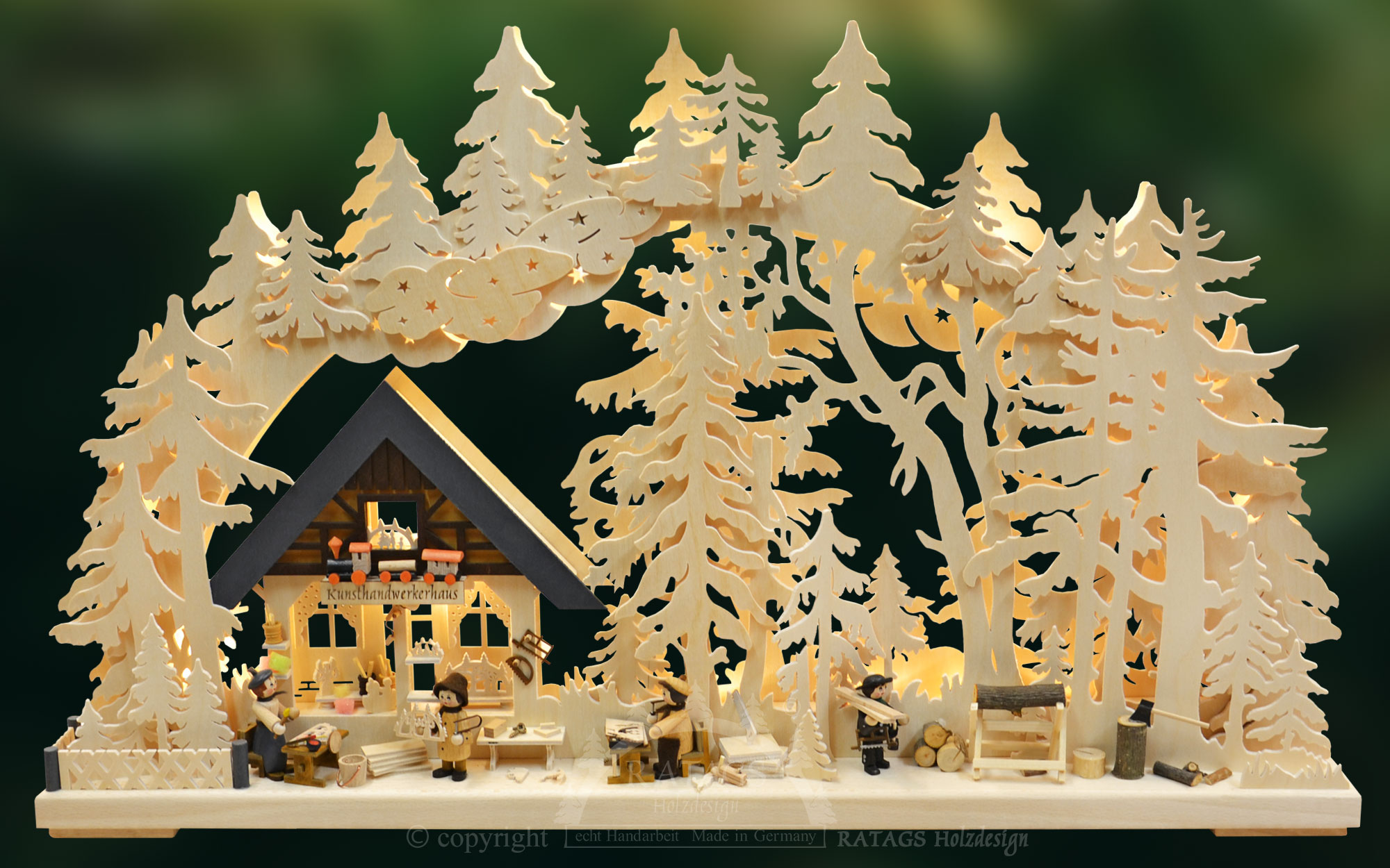 Large 3D candle arch, candle arch workshop