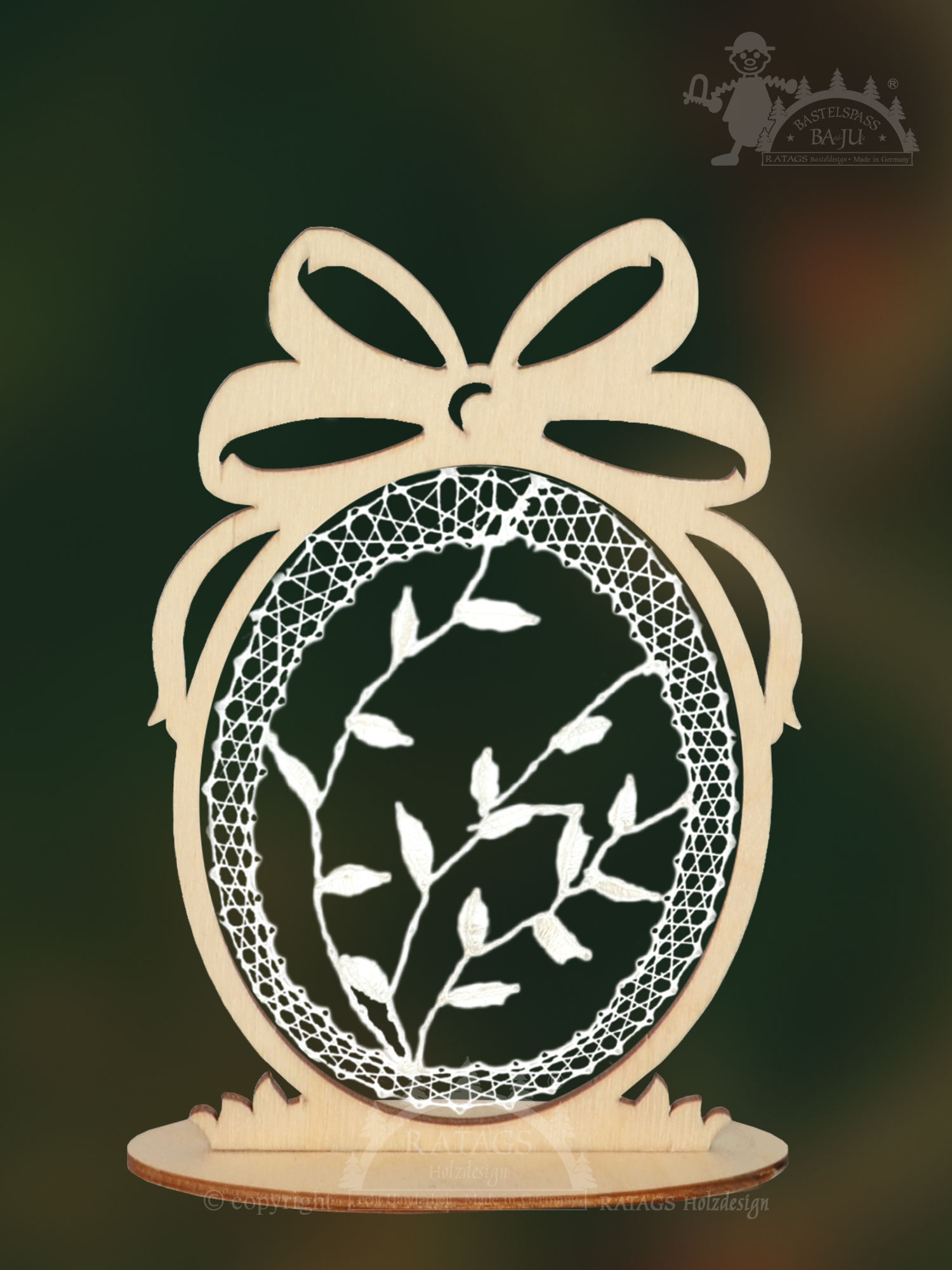 Bainha, ovo com laço