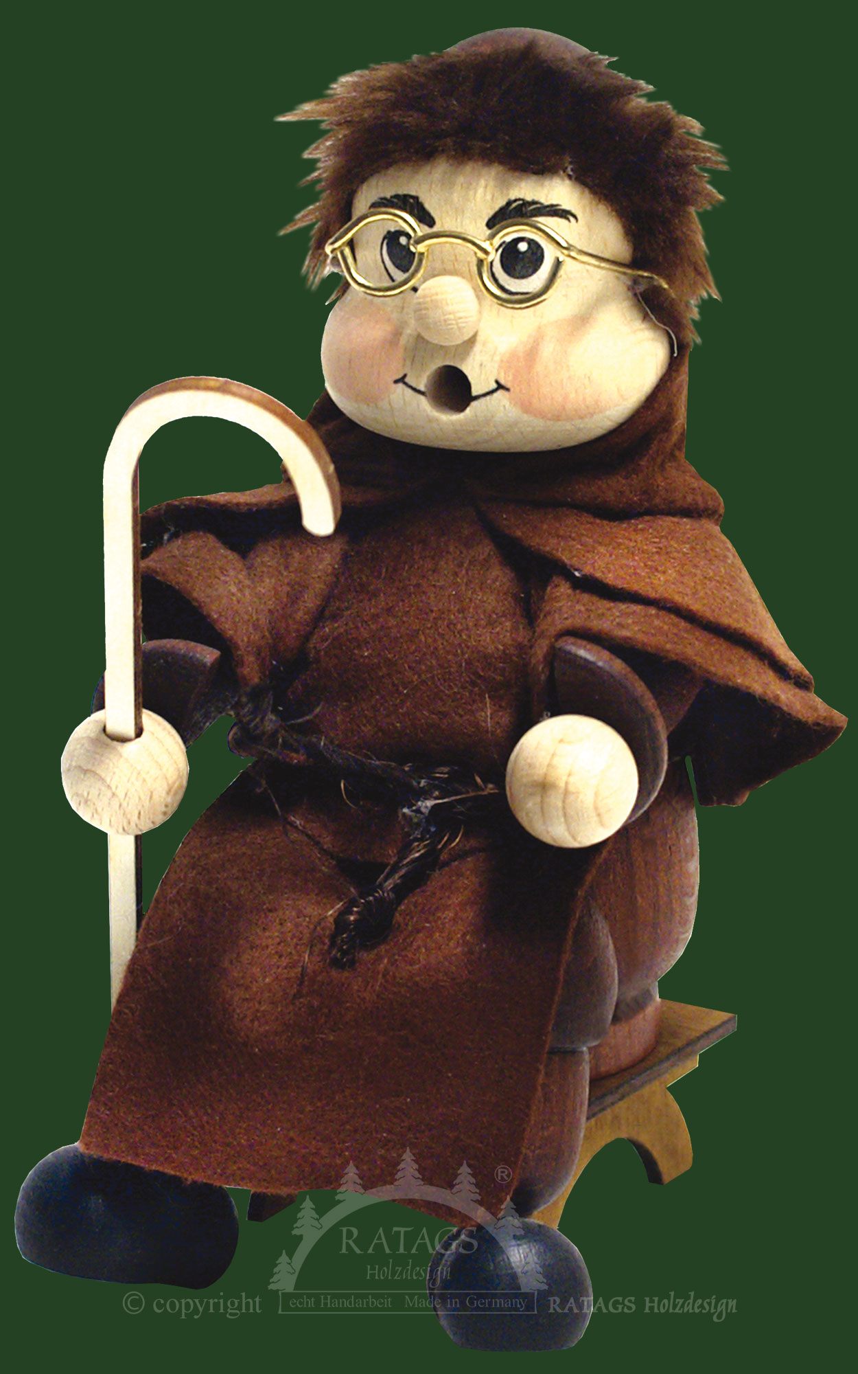 Edge stool, monk on stool