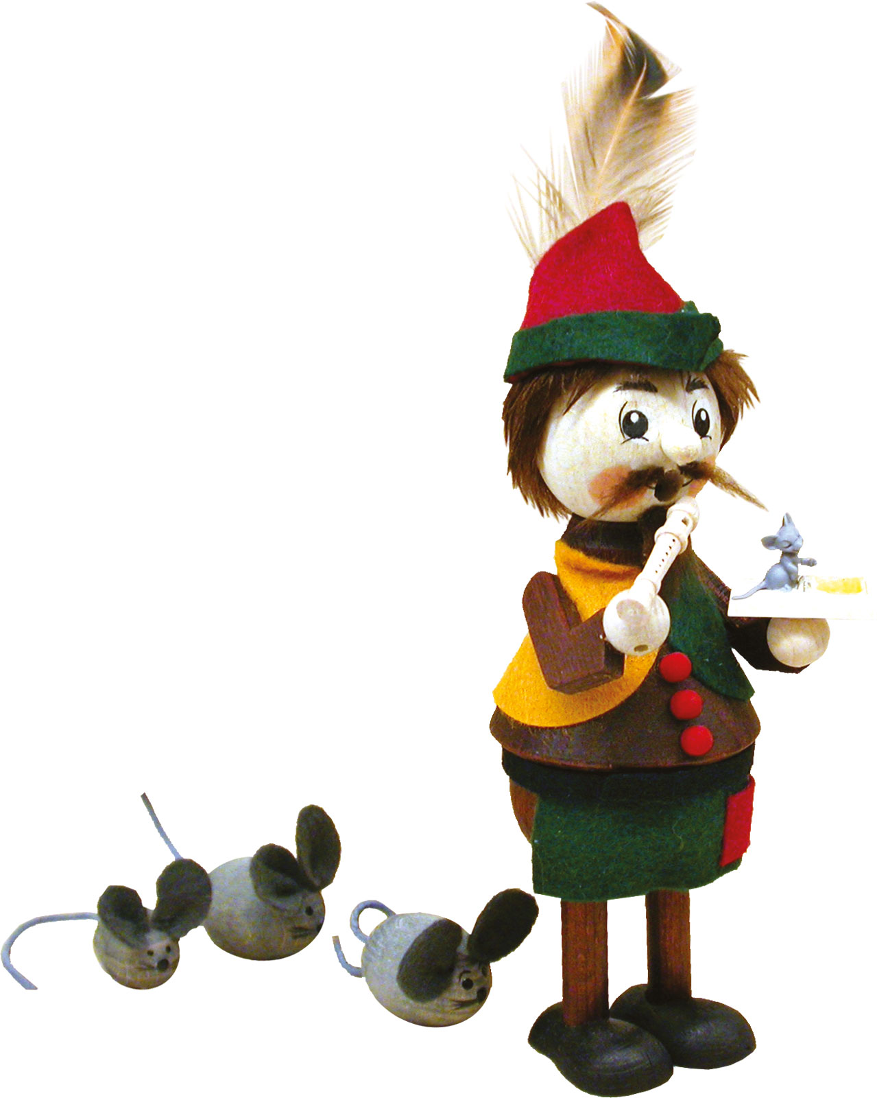 Räuchermännchen, Mäusefänger, 3 Mäuse Räuchermännchen, Mäusefänger, 3 Mäuse