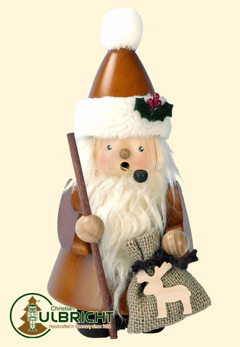 Incense burner, natural Santa Claus