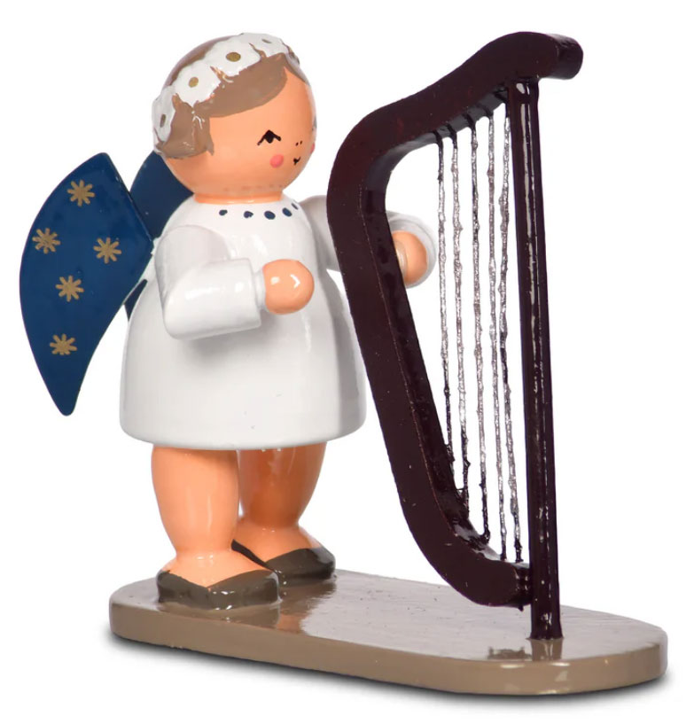 ハープを持つ天使