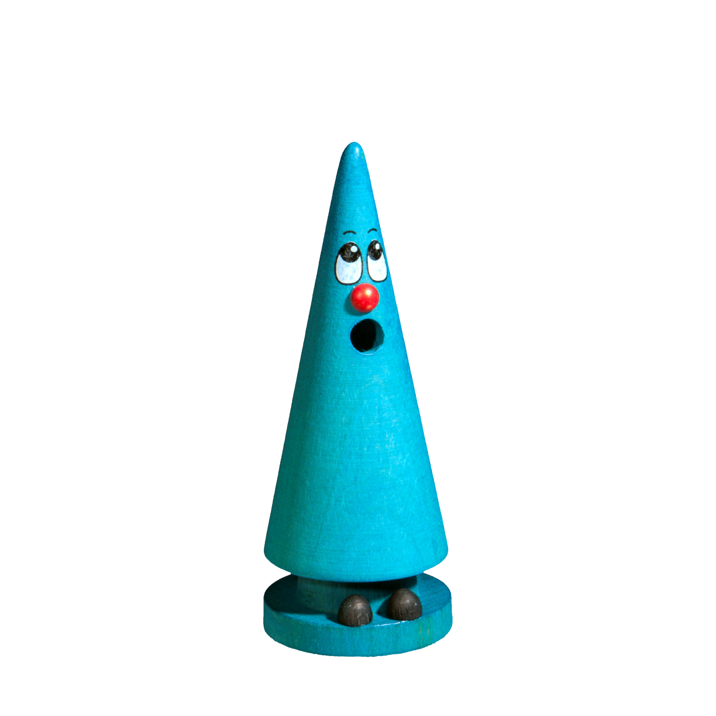 Mini-Ziegenbein Räucherfigur Leo Lavendel