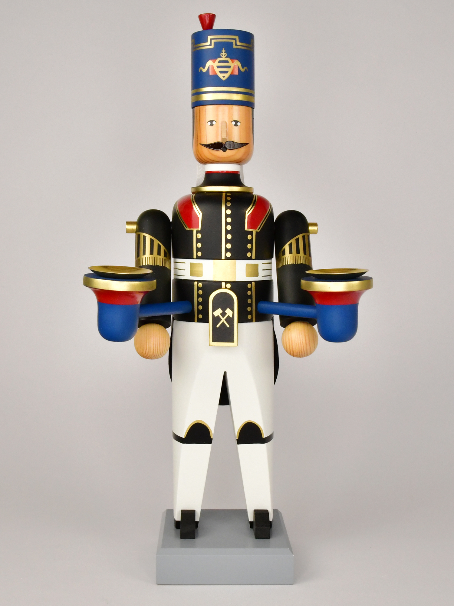 Miner, black/blue