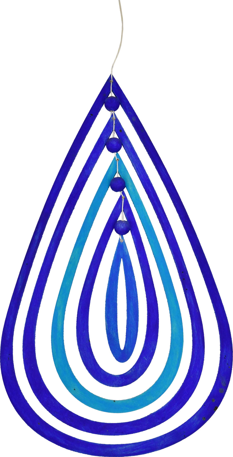 Windspiel zum Basteln, Tropfen